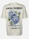 Bild 2 von Herren Shirt mit Backprint Weiß