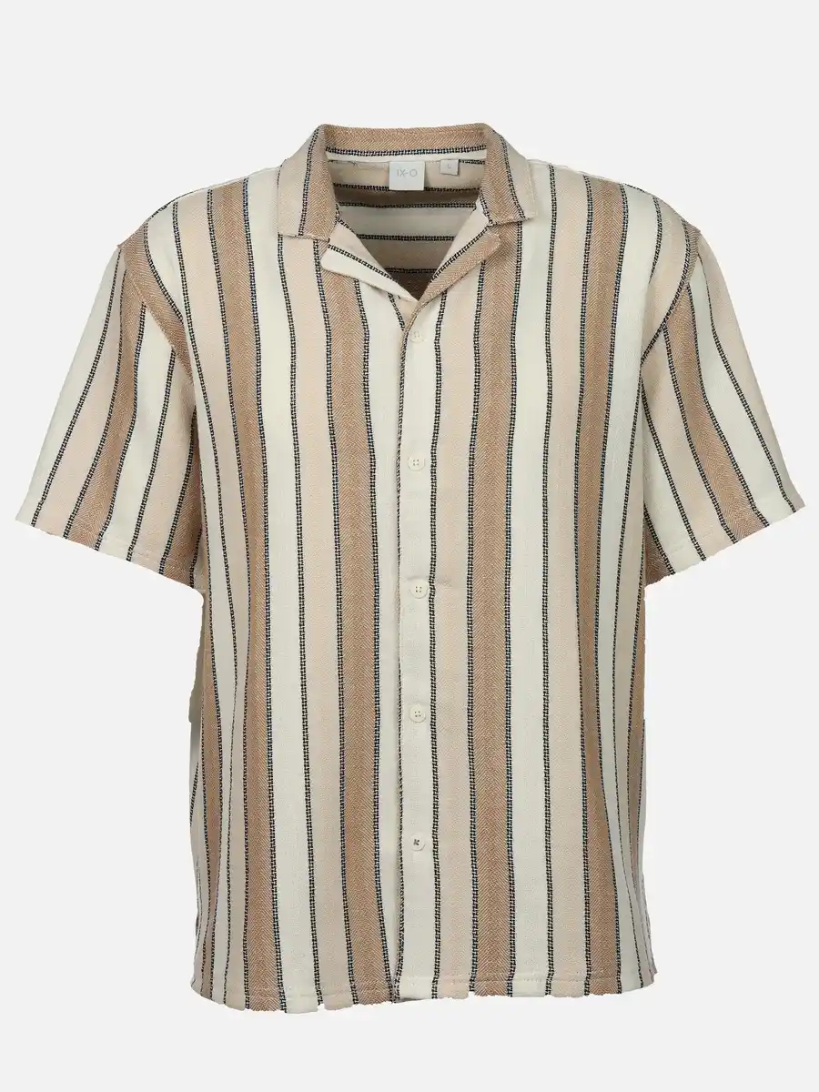 Bild 1 von Herren Freizeithemd mit Streifen Beige