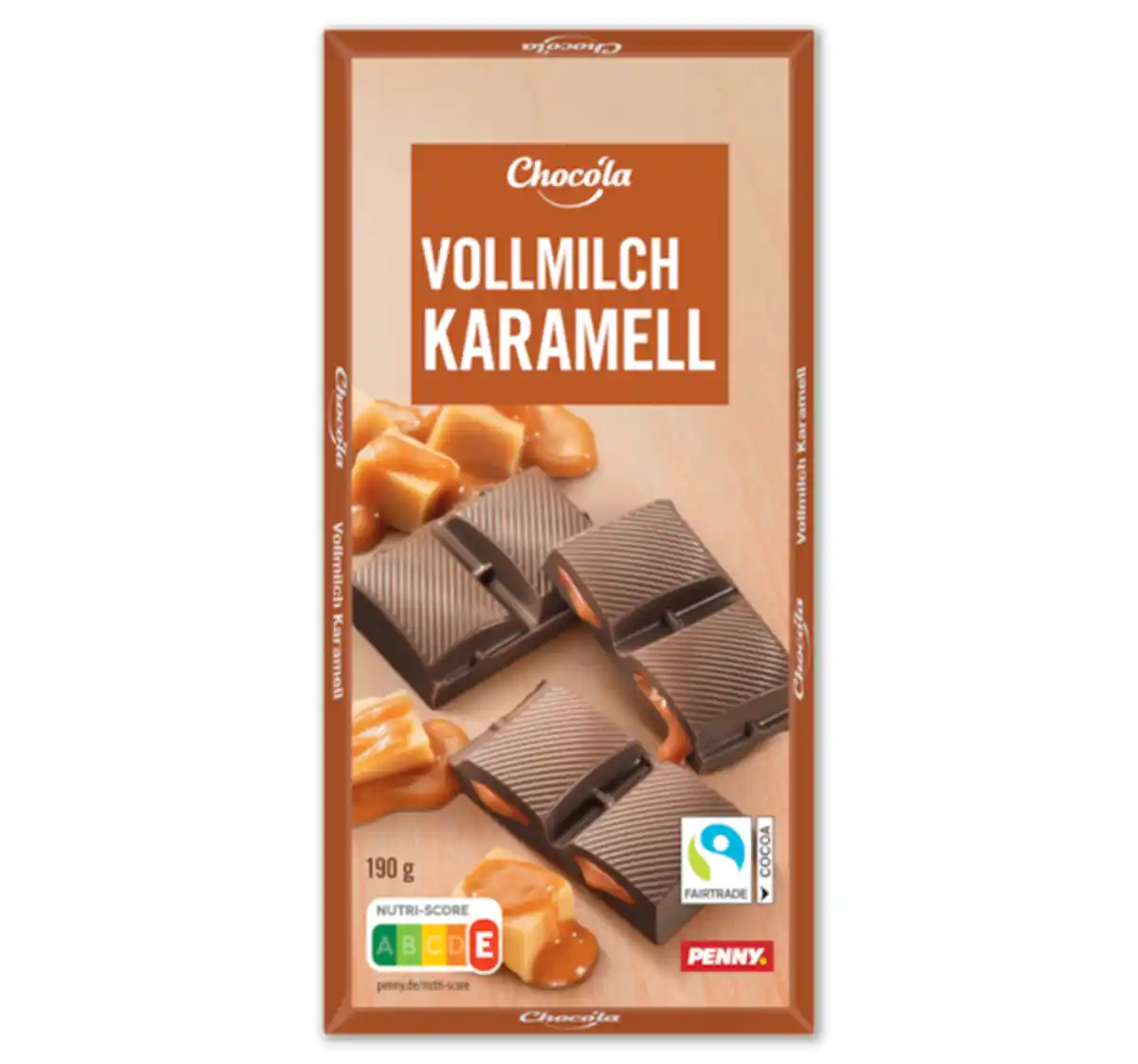 Bild 1 von CHOCO'LA Gefüllte Schokolade Karamell