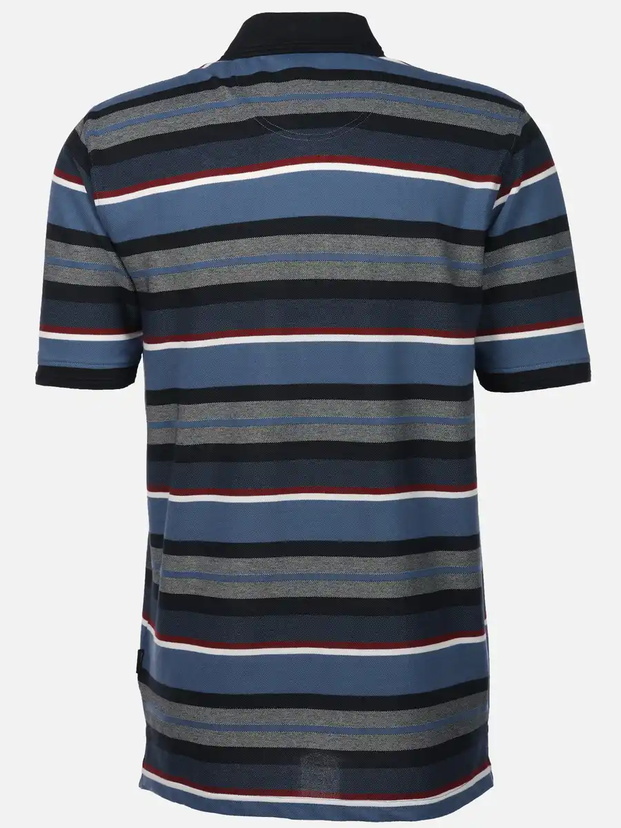 Bild 2 von Herren Poloshirt im Streifenlook Blau