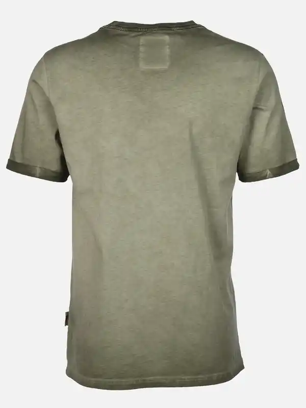 Bild 2 von Herren Shirt mit Frontprint Grün