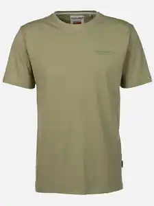Herren Shirt mit Logo-Schriftzug Grün