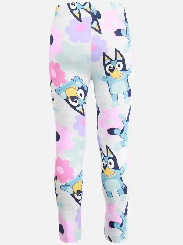 Bild 2 von Mädchen Leggings mit Alloveprint Grau