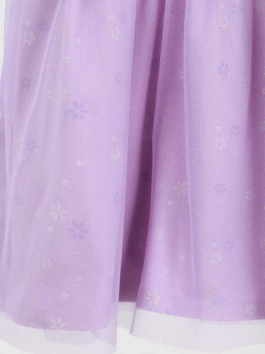 Bild 3 von Mädchen Kleid mit Frozen Motiv Lila
