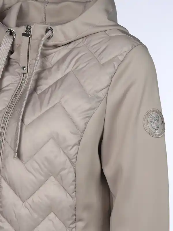 Bild 4 von Damen Freizeitjacke mit Kapuze Weiß