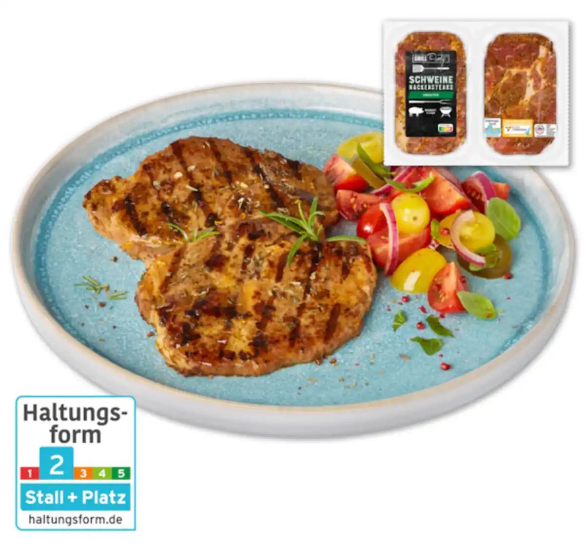 Bild 1 von GRILLPARTY Frische Schweine-Nackensteaks