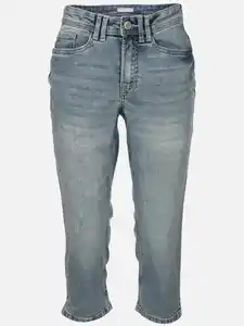 Damen Capri Jeans Blau