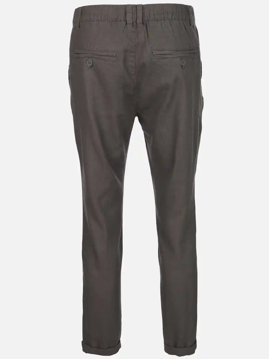 Bild 2 von Herren Freizeithose mit Leinenanteil Grau