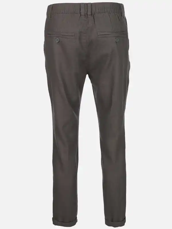 Bild 2 von Herren Freizeithose mit Leinenanteil Grau