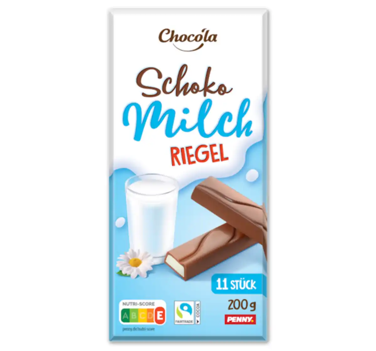Bild 1 von CHOCO’LA Schoko Milch Riegel