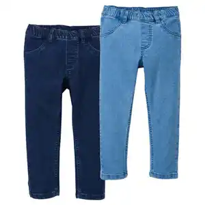 LILY & DAN Kleinkinder Jeans 2er-Pack, Mädchen, Blau, 104