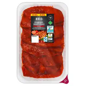 BBQ Hähnchensteaks mariniert XXL, 1.000 g