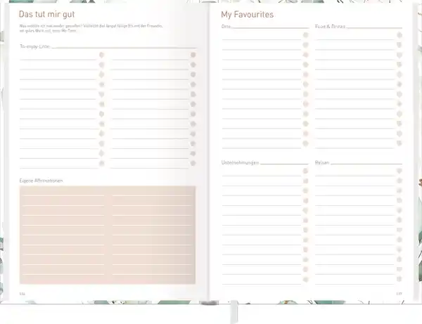 Bild 2 von Häfft Work & Life Wochenplaner A5