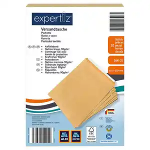 EXPERTIZ Briefumschläge oder Versandtaschen, Versandtasche C5, 162 x 229 mm