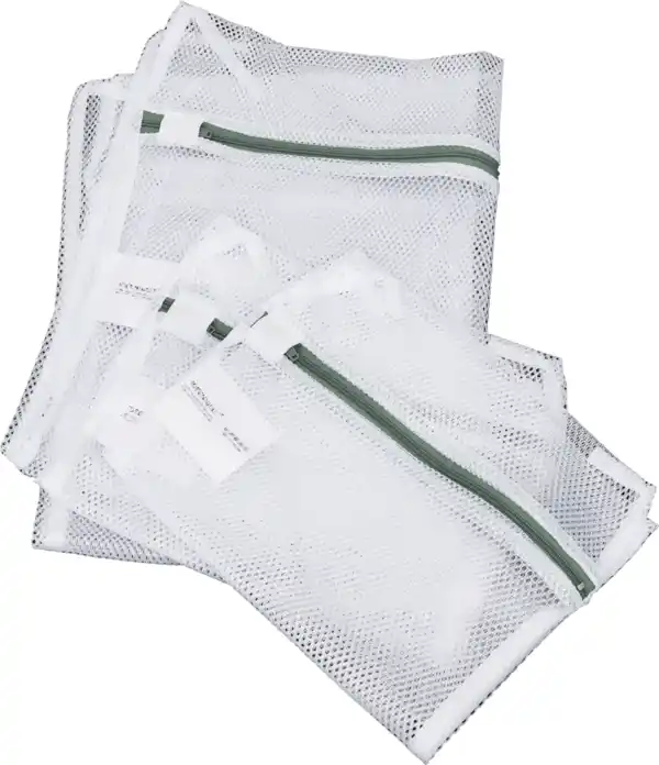 Bild 2 von IDEENWELT IdeenW Wäschenetz 3er Set grün