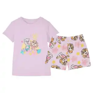 LICENSED Kleinkinder-/Kinder-Shorty-Pyjama, Rosa Paw Patrol, 98/104