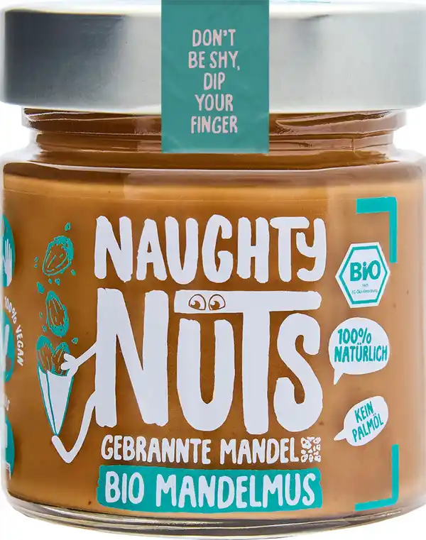 Bild 3 von Naughty Nuts Bio Mandelmus Gebrannte Mandel, 250 g