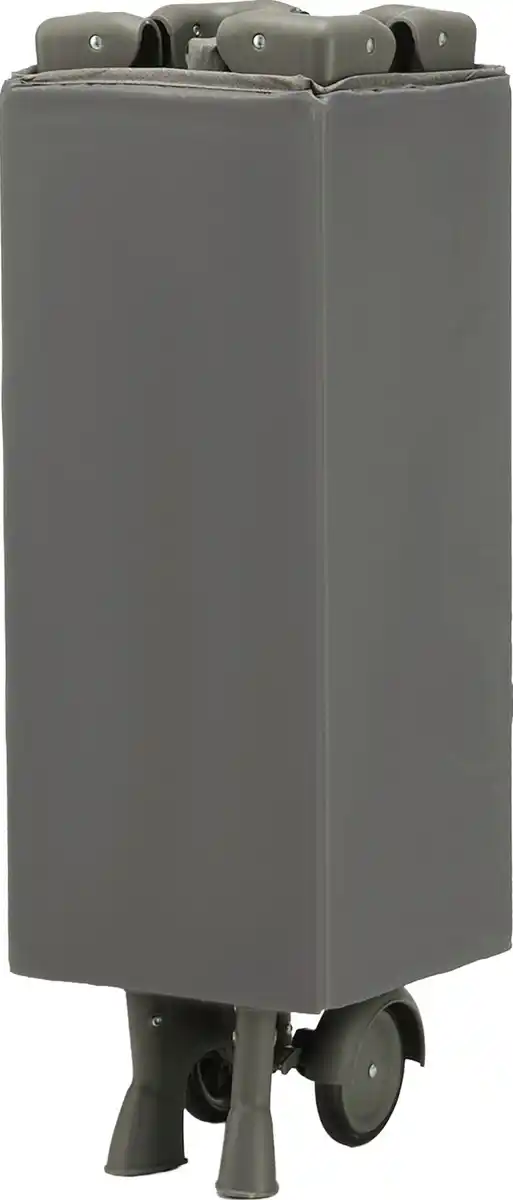 Bild 4 von Kinderkraft Klappbares 3-in-1-Kinderbett JOY 2 mit Zubehör Grau