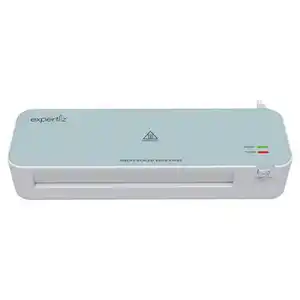 EXPERTIZ Laminiergerät/Aktenvernichter, Laminiergerät, Blau/Weiß