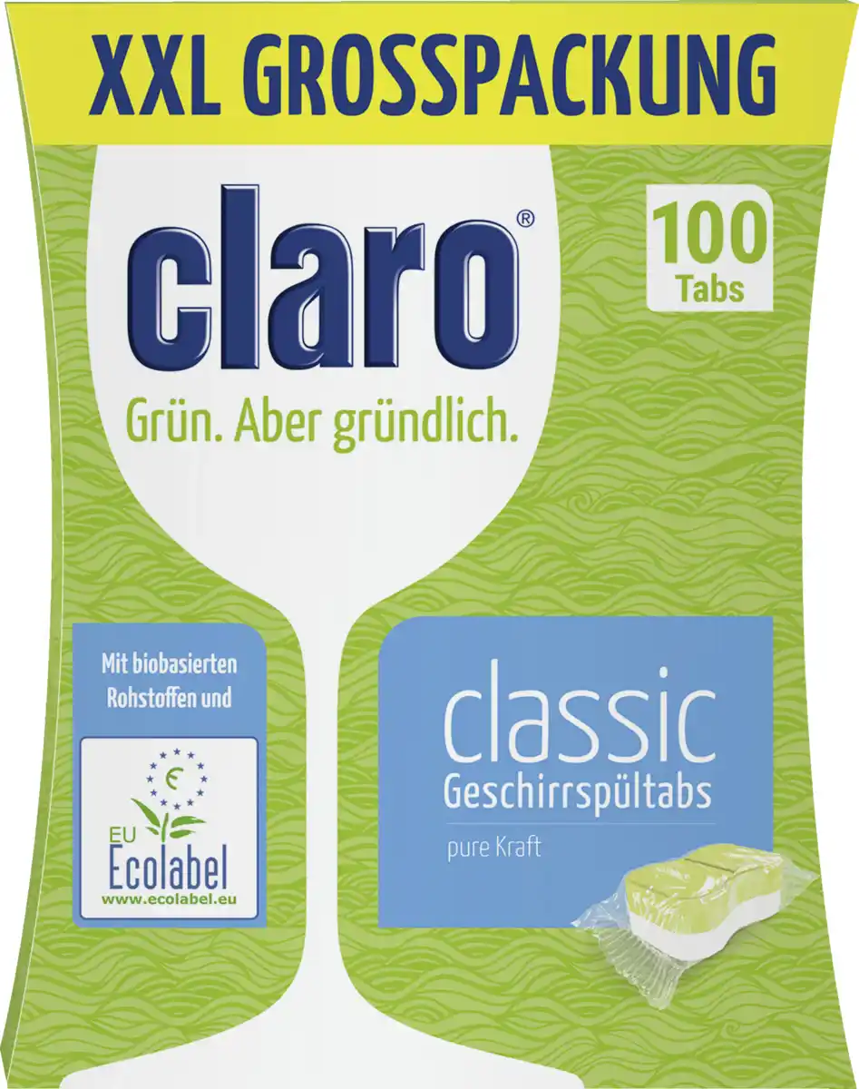 Bild 1 von claro Classic Geschirrtabs XXL Grosspackung