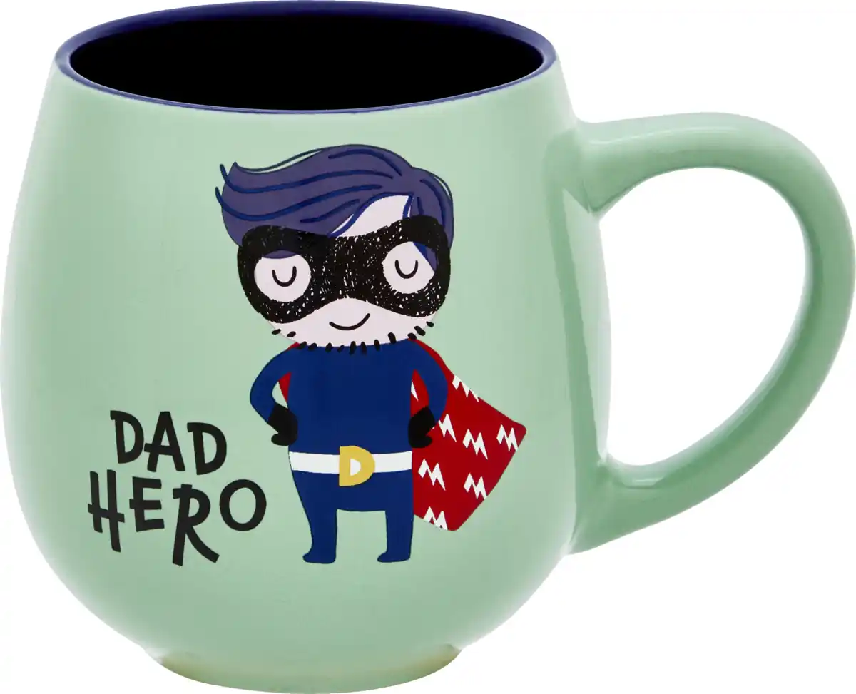 Bild 2 von IDEENWELT BAUCHIGE BECHER DAD HERO 450ML