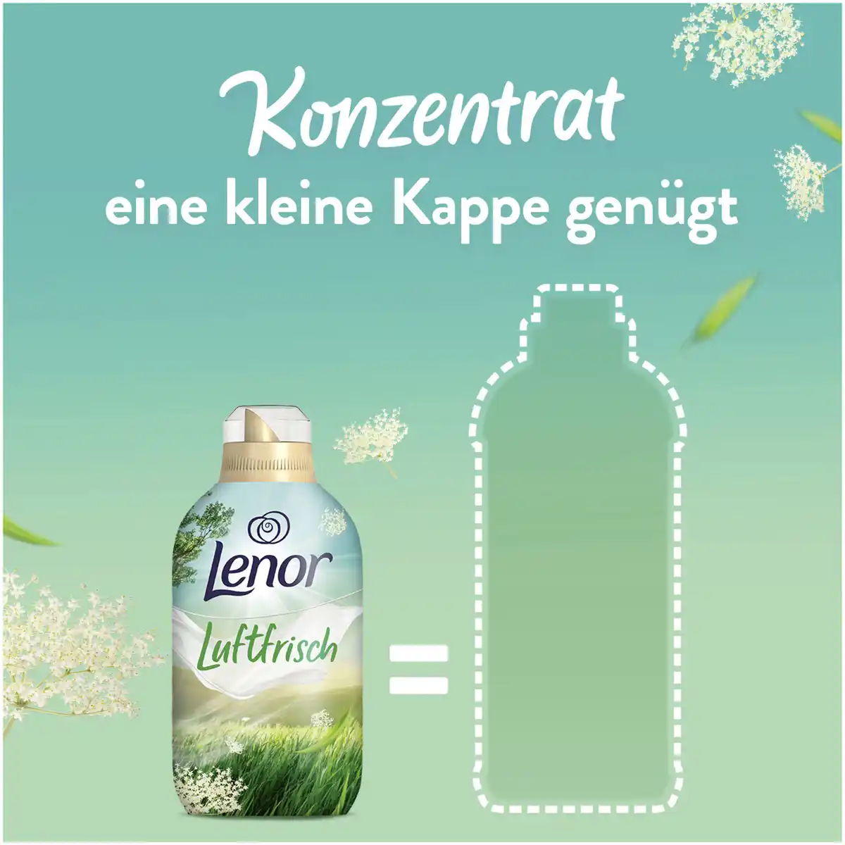 Bild 4 von Lenor Weichspüler Konzentrat Luftfrisch Landwiese 76WL, 76 WL