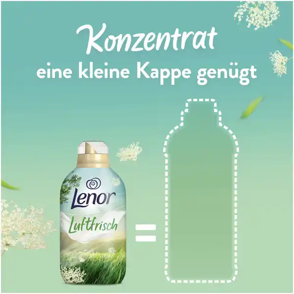 Bild 4 von Lenor Weichspüler Konzentrat Luftfrisch Landwiese 76WL, 76 WL