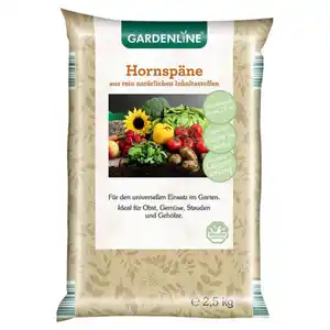 GARDENLINE Pasteurisierte Hornspäne