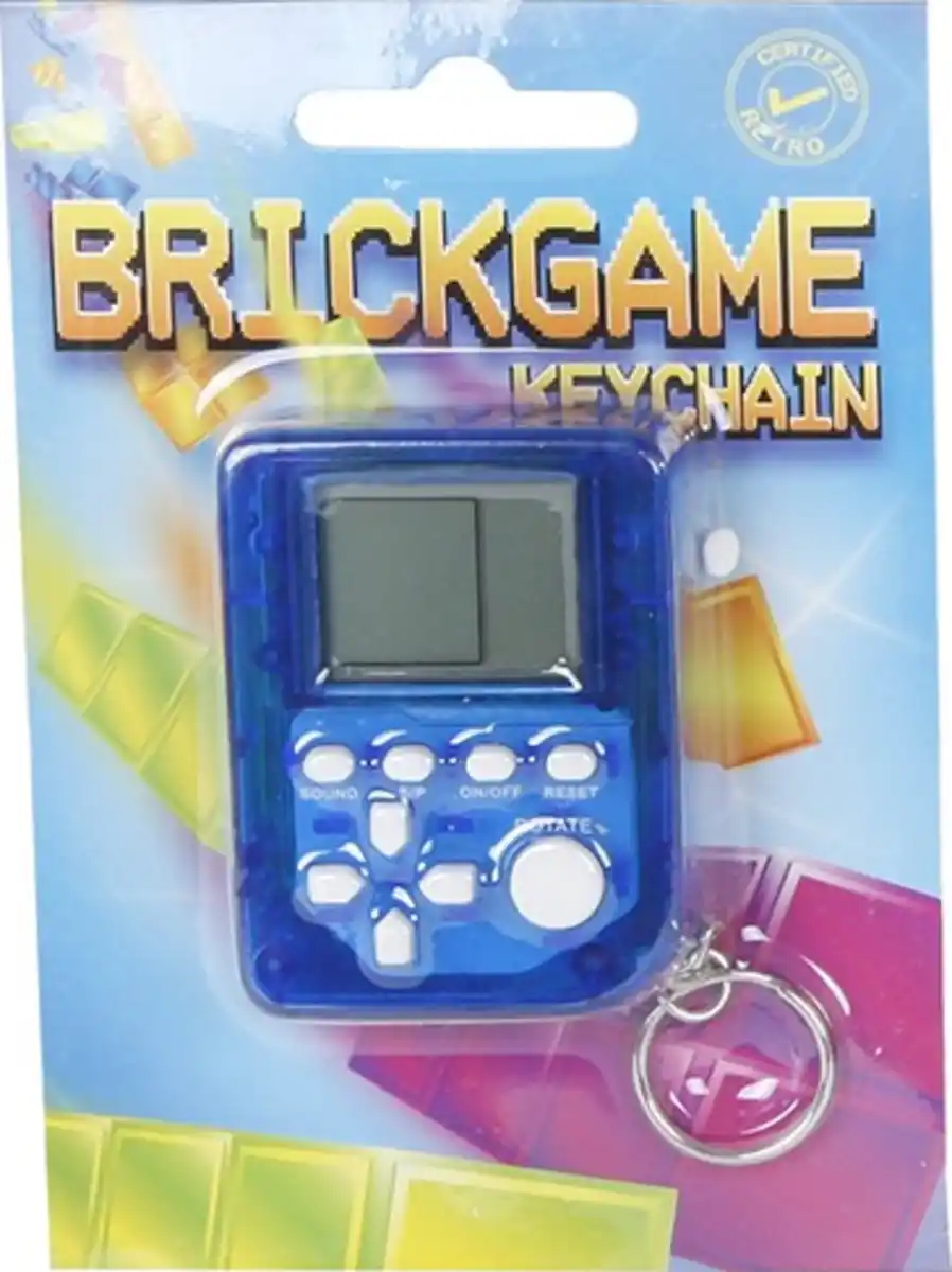 Bild 1 von IDEENWELT Mini Brickgame mit Schlüsselanhänger