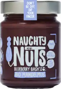 Naughty Nuts Bio Mandelmus Blueberry Bash, 250 g
