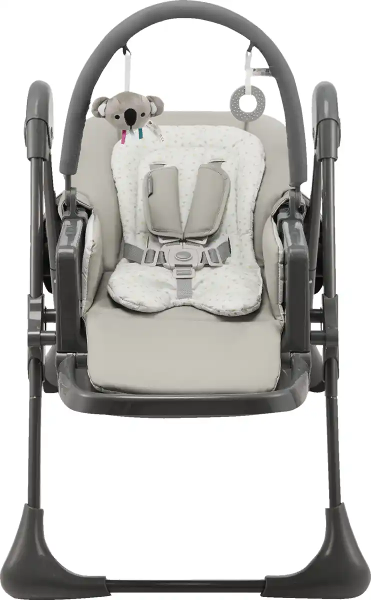 Bild 1 von Kinderkraft Kinderhochstuhl 2 in1 Tummie Grau