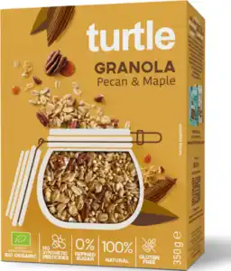 Turtle Bio Granola Pecan & Maple, 350 g