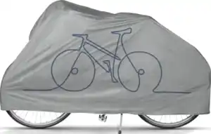 IDEENWELT Fahrrad- und Mofaabdeckung silber