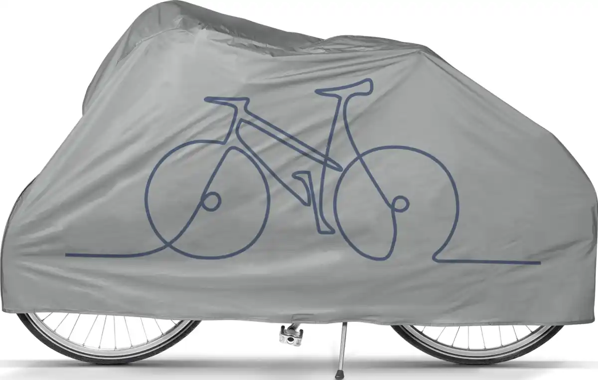 Bild 1 von IDEENWELT Fahrrad- und Mofaabdeckung silber