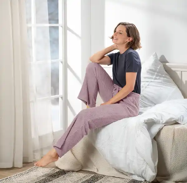 Bild 3 von IDEENWELT Flausch-Relaxhose Gr. M