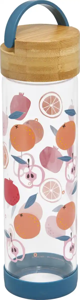 Bild 1 von IDEENWELT GLASTRINKFLASCHE Früchte 500 ML