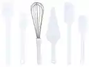 Bild 1 von SILVERCREST® Silikonpinsel-Set / Teigschaber-Set / Schneebesen- und Tortenheber-Set