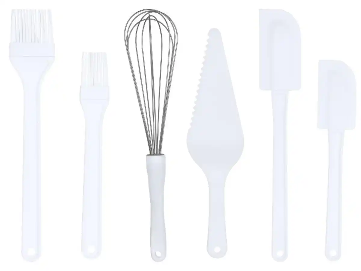 Bild 1 von SILVERCREST® Silikonpinsel-Set / Teigschaber-Set / Schneebesen- und Tortenheber-Set