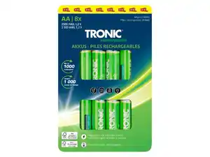 TRONIC® Akkus, 8 Stück