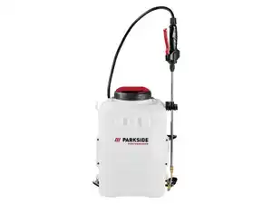PARKSIDE PERFORMANCE® 20 V Akku-Rucksackdrucksprüher »PPARDS 16 D3«, ohne Akku und Ladegerät