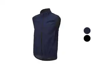 CRIVIT Herren Funktionsweste, mit reflektierenden Deko-Elementen