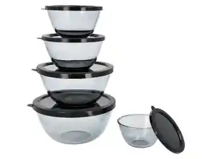 SILVERCREST® Glasschüssel-Set, 5-tlg.