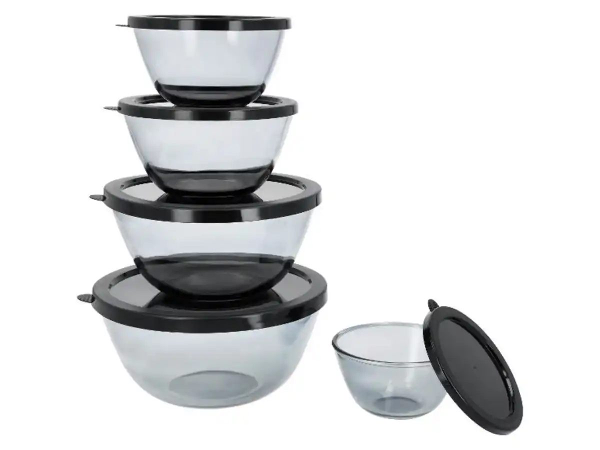 Bild 1 von SILVERCREST® Glasschüssel-Set, 5-tlg.