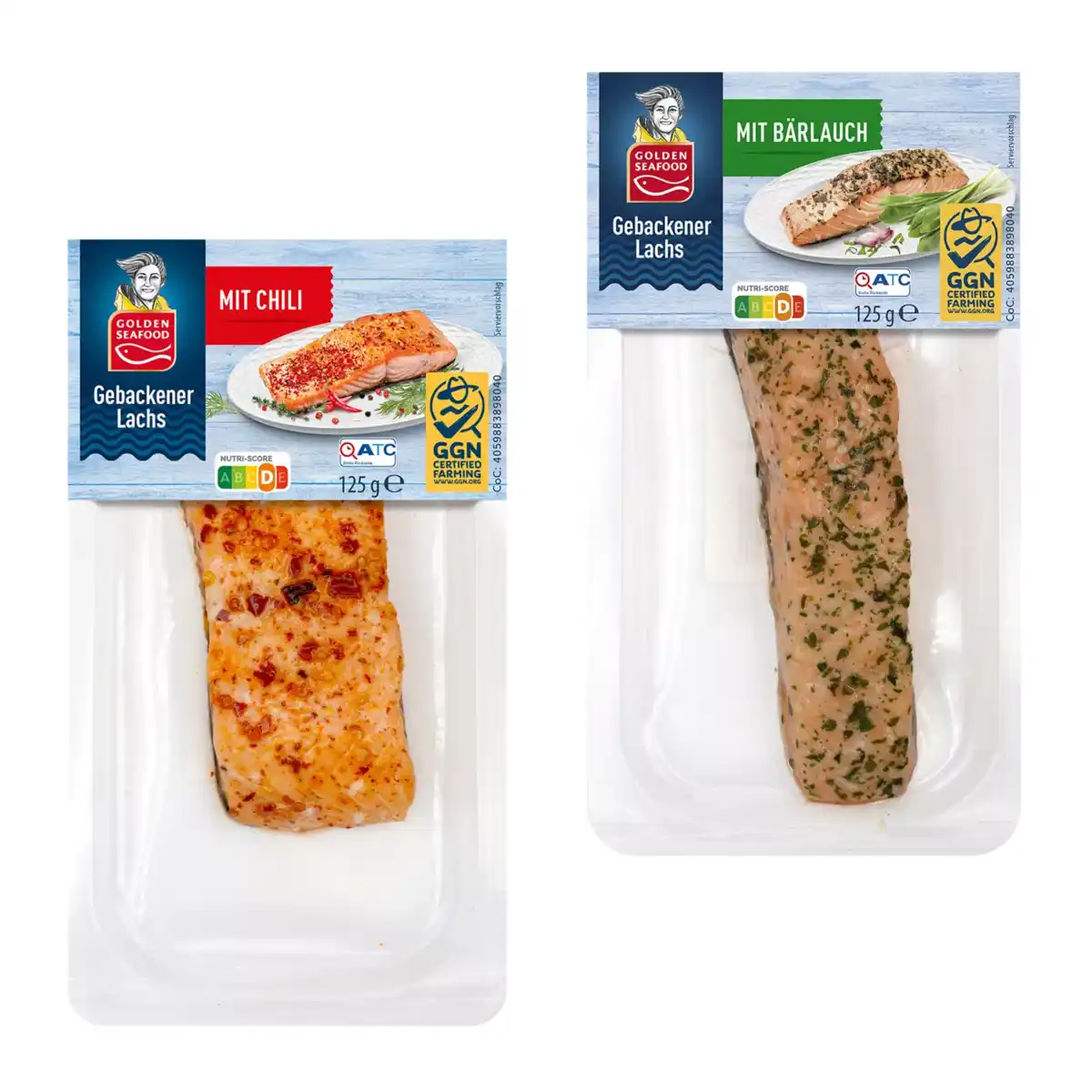 Bild 1 von GOLDEN SEAFOOD Gebackener Lachs