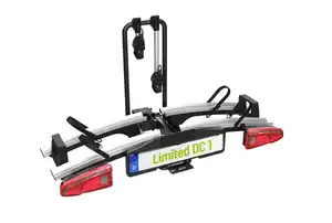 EUFAB Fahrradträger Limited DC1 LED für 2 Fahrräder vormontiert
