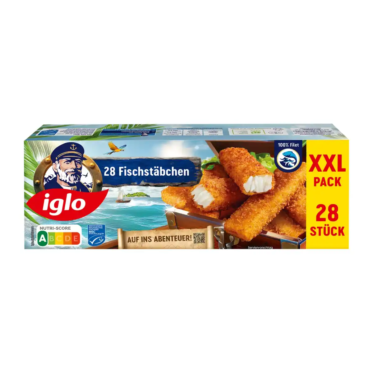 Bild 1 von IGLO Fischstäbchen XXL