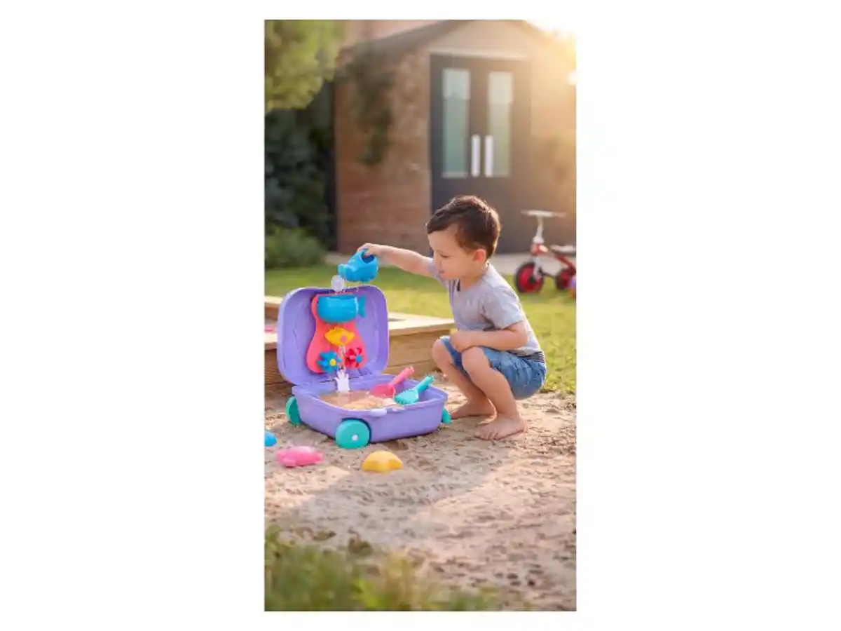Bild 3 von lupilu® Rollkoffer mit Strandspielzeug