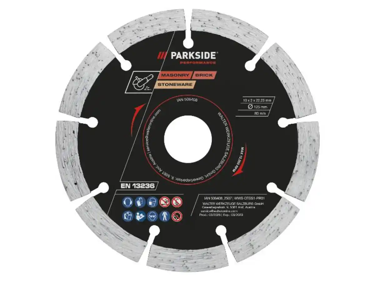 Bild 3 von PARKSIDE PERFORMANCE® Metall-Trennscheiben