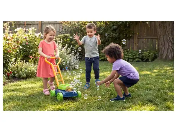 Bild 3 von lupilu® Seifenblasenmaschine Frosch / Delfin / Rasenmäher