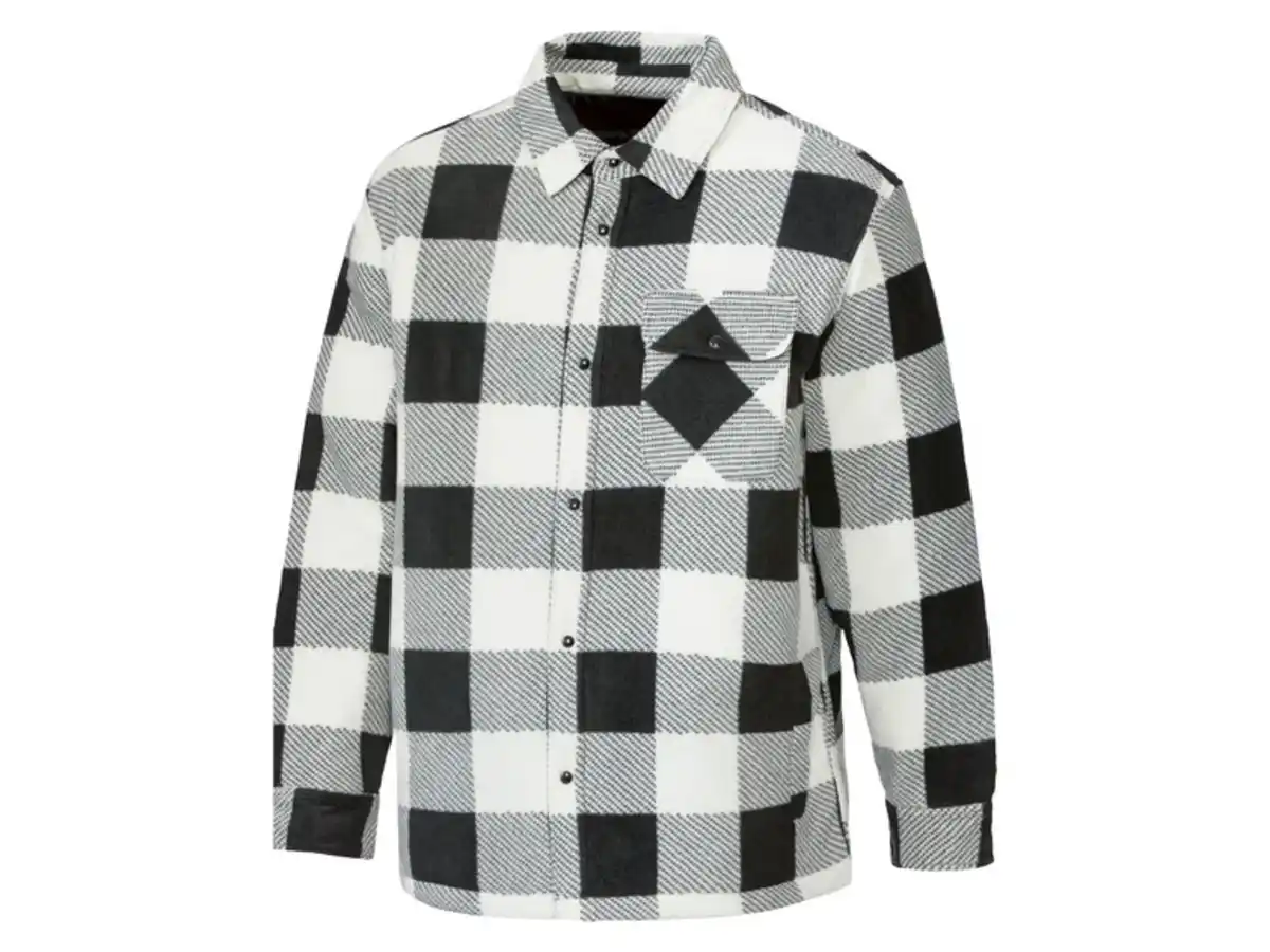 Bild 1 von PARKSIDE® Herren Overshirt mit wärmender Wattierung